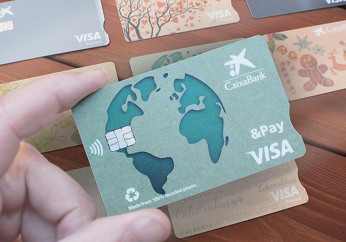 Nuevas tarjetas emitidas por Caixabank.