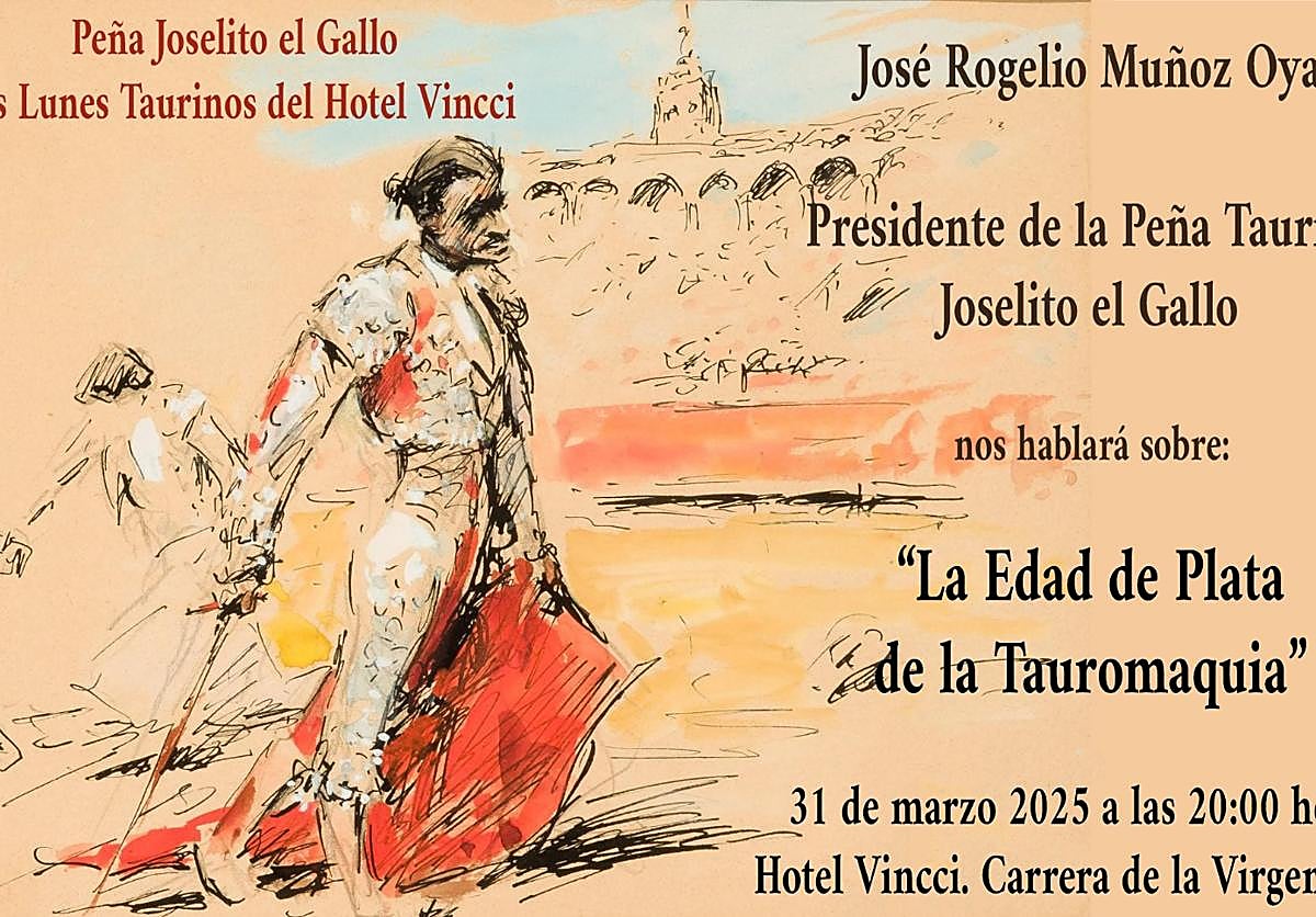Conferencia sobre 'La Edad de Plata de la Tauromaquia' en el Hotel Vincci