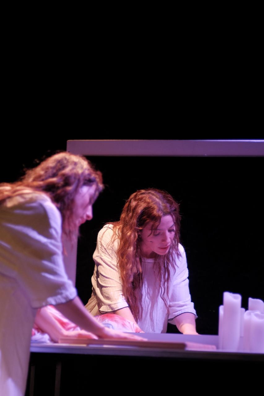 Cristina Mediero durante su actuación en la SalaLaPACA.