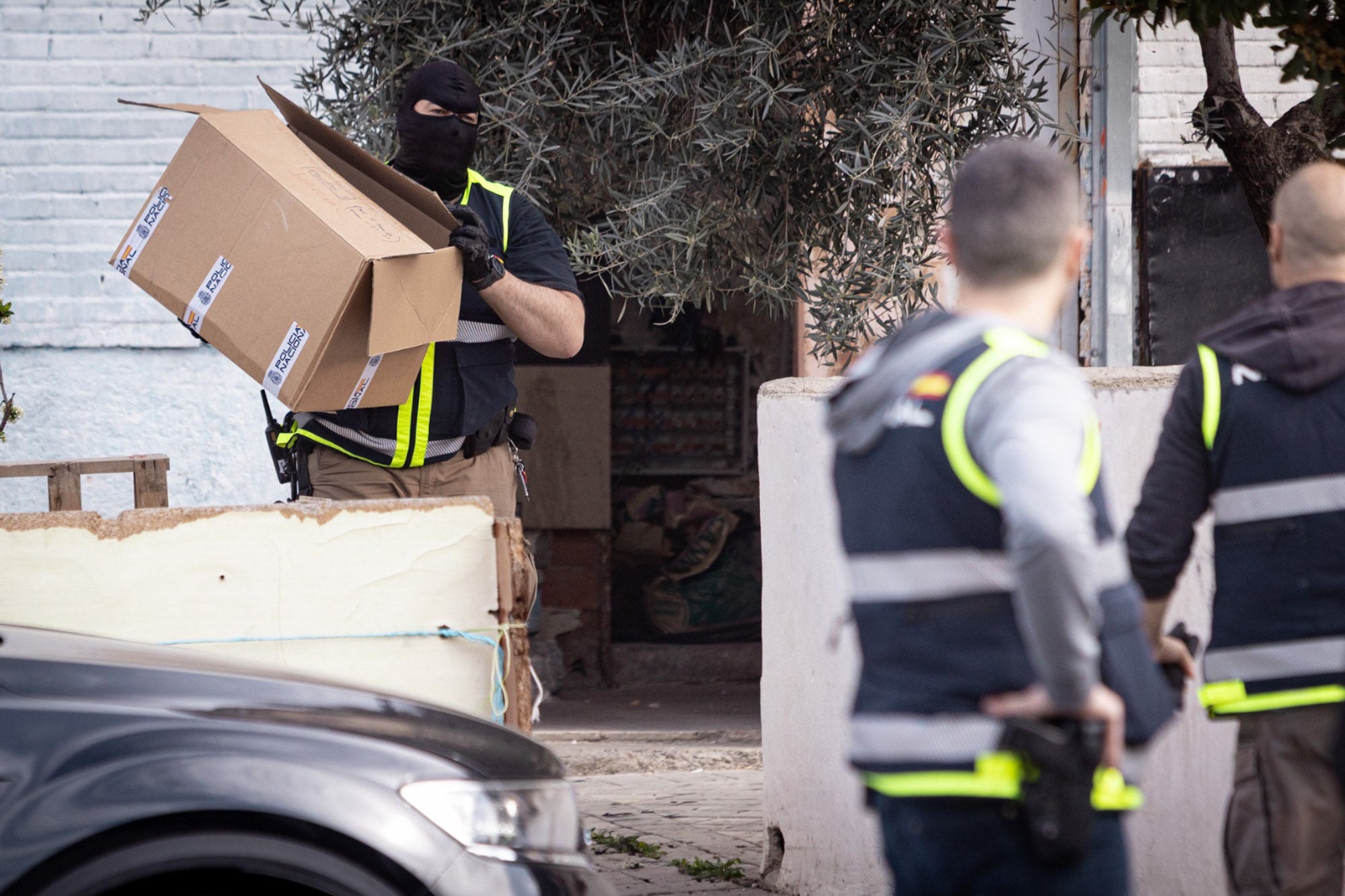 Las imágenes de la operación policial en la zona Norte de Granada, desde dentro