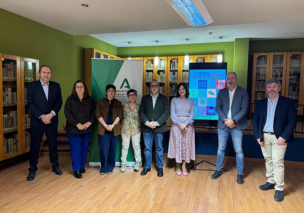 Presentación de la programación de 'Abril Cultural'.