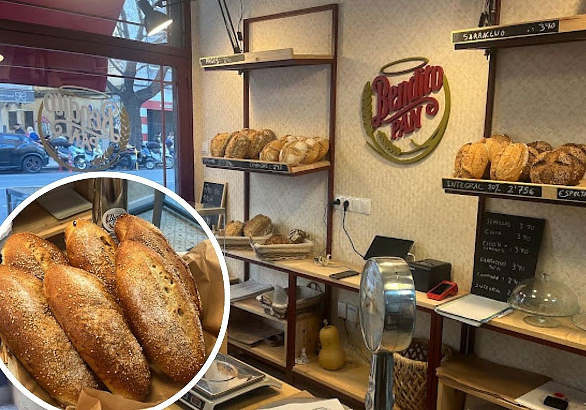 El pan de semillas tostadas es la especialidad de Bendito Pan.