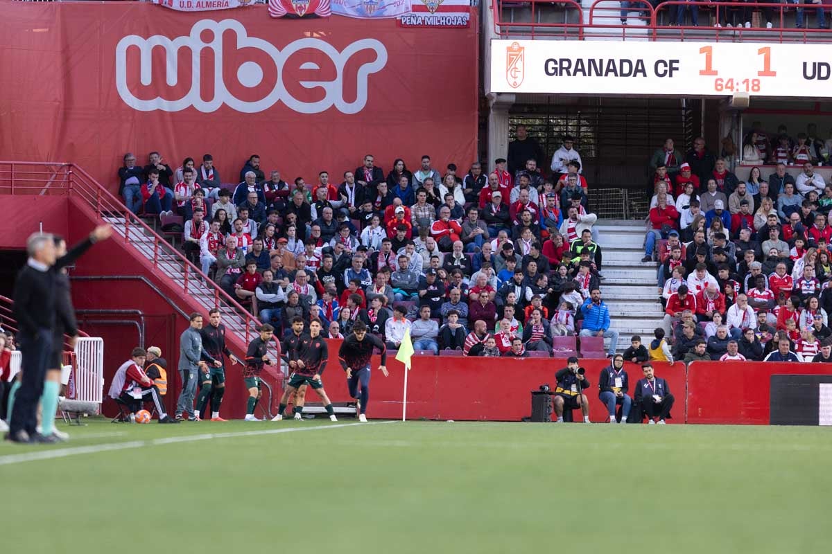 Encuéntrate en Los Cármenes durante el Granada-Almería