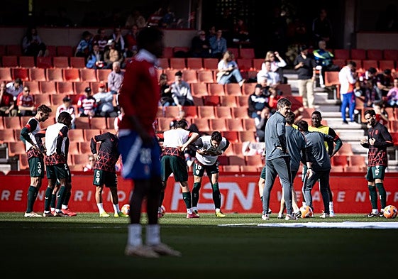 El Almería quiere, como Langa, acertar con la dirección de su juego para mirar hacia el ascenso.