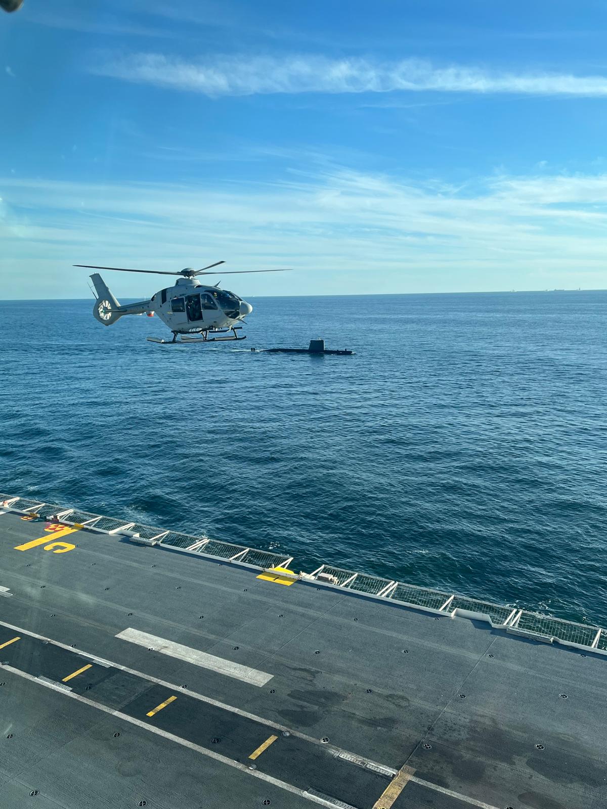 Las imágenes de las maniobras de la Armada y la OTAN