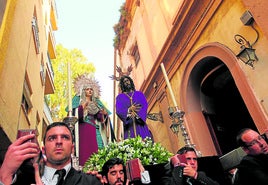 Horarios y recorridos de los traslados de la semana Santa de Almería este 2025