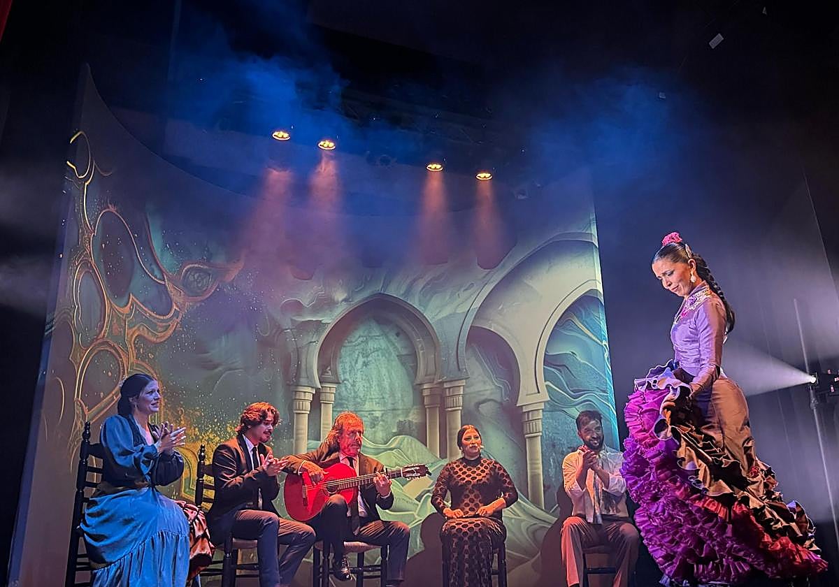 Uno de los espectáculos del Teatro Flamenco de Granada.