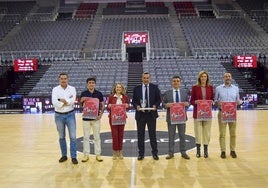 Foto de familia de la presentación del Torneo Ciudad de Granada.