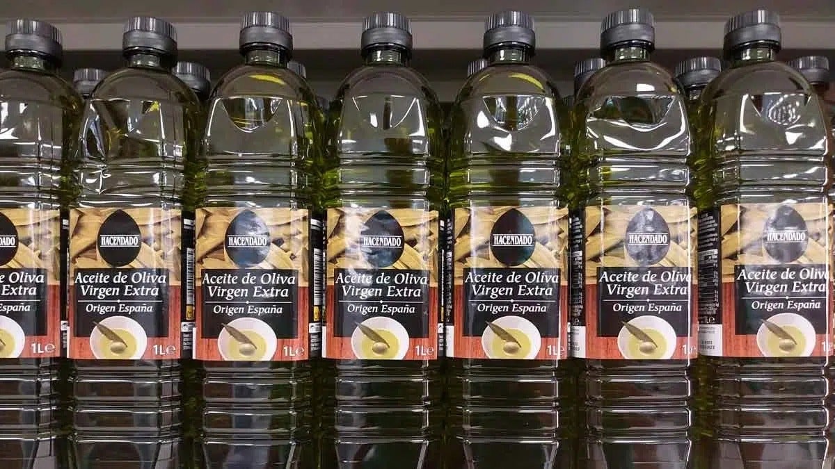 Aceite de oliva virgen extra de Mercadona.