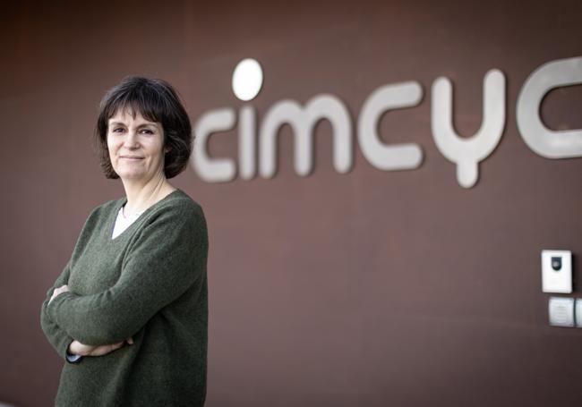 María Ruz, en la sede del Cimcyc.