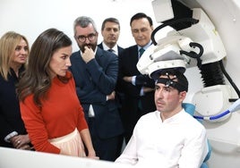 Doña Letizia asisitó a la inauguración de la Cátedra en Psiconeuroinmunología Clínica.