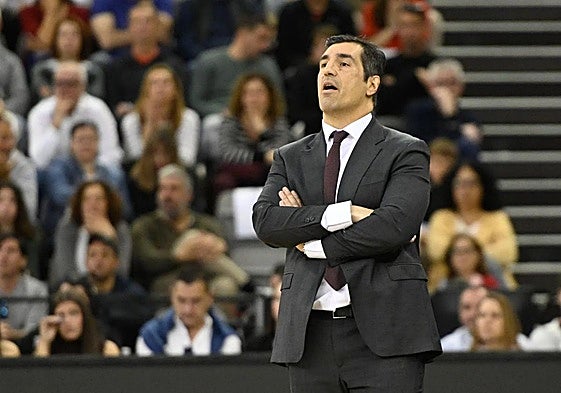 Pablo Pin, durante un partido anterior.