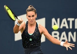 La granadina Nuria Párrizas reapareció en el WTA con el Masters 1000 de Madrid.