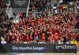La afición nazarí animará al Covirán hasta su último aliento en la Liga Endesa.