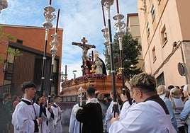 Primera procesión de la Hermandad de la Lanzada.