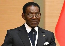 Imagen de archivo del presidente de Guinea Ecuatorial, Teodoro Obiang.