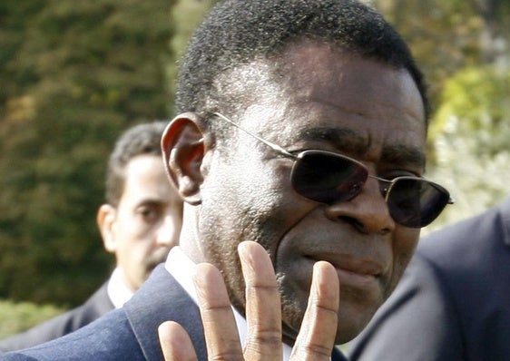 El jefe de Estado, Teodoro Obiang, en una visita a Madrid.