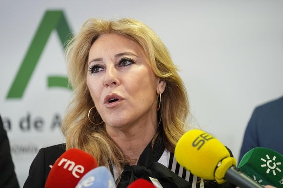 La consejera de Economía, Hacienda y Fondos Europeos y portavoz de la Junta de Andalucía, Carolina España.