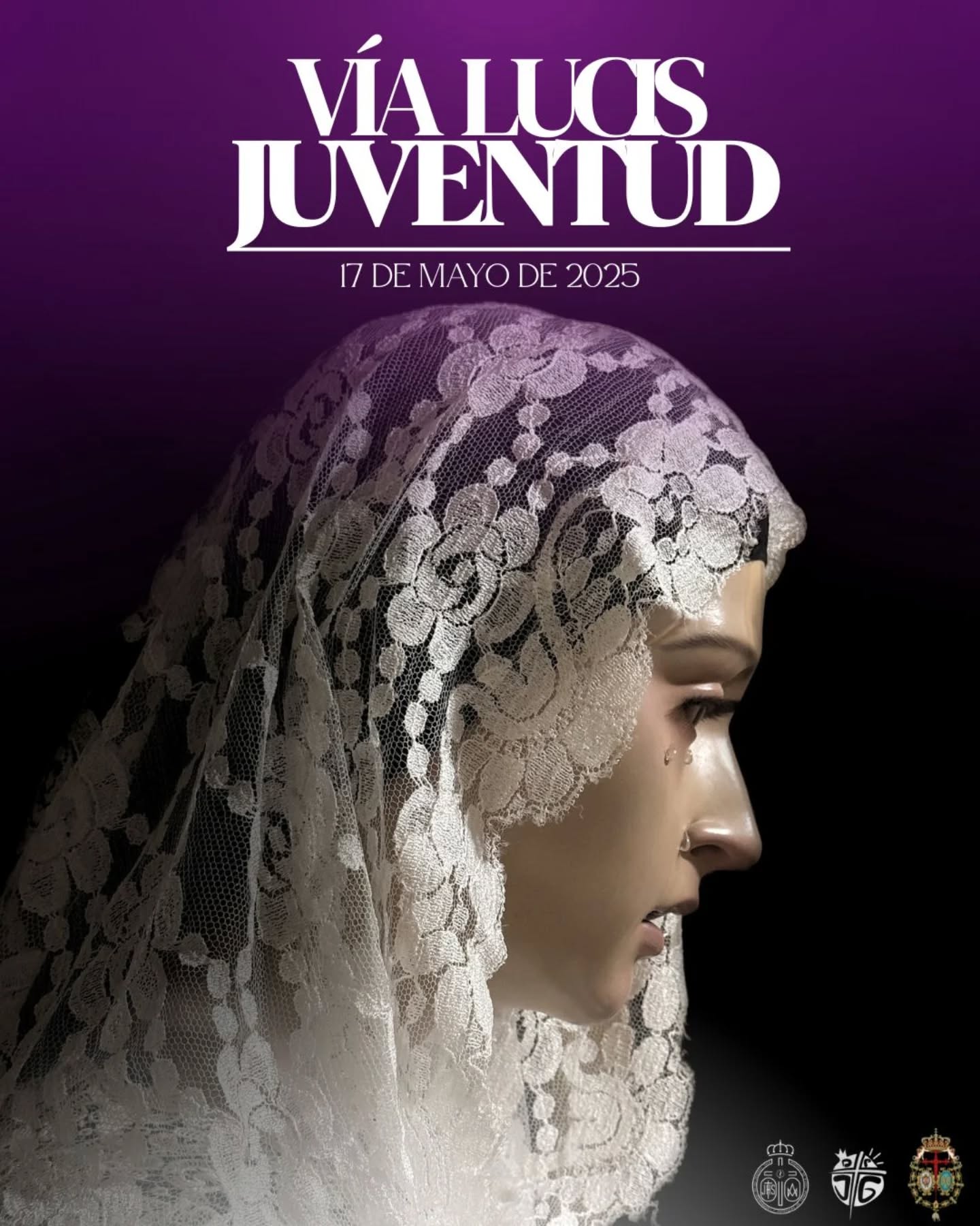 Cartel del Vía Lucis de la Juventud 2025