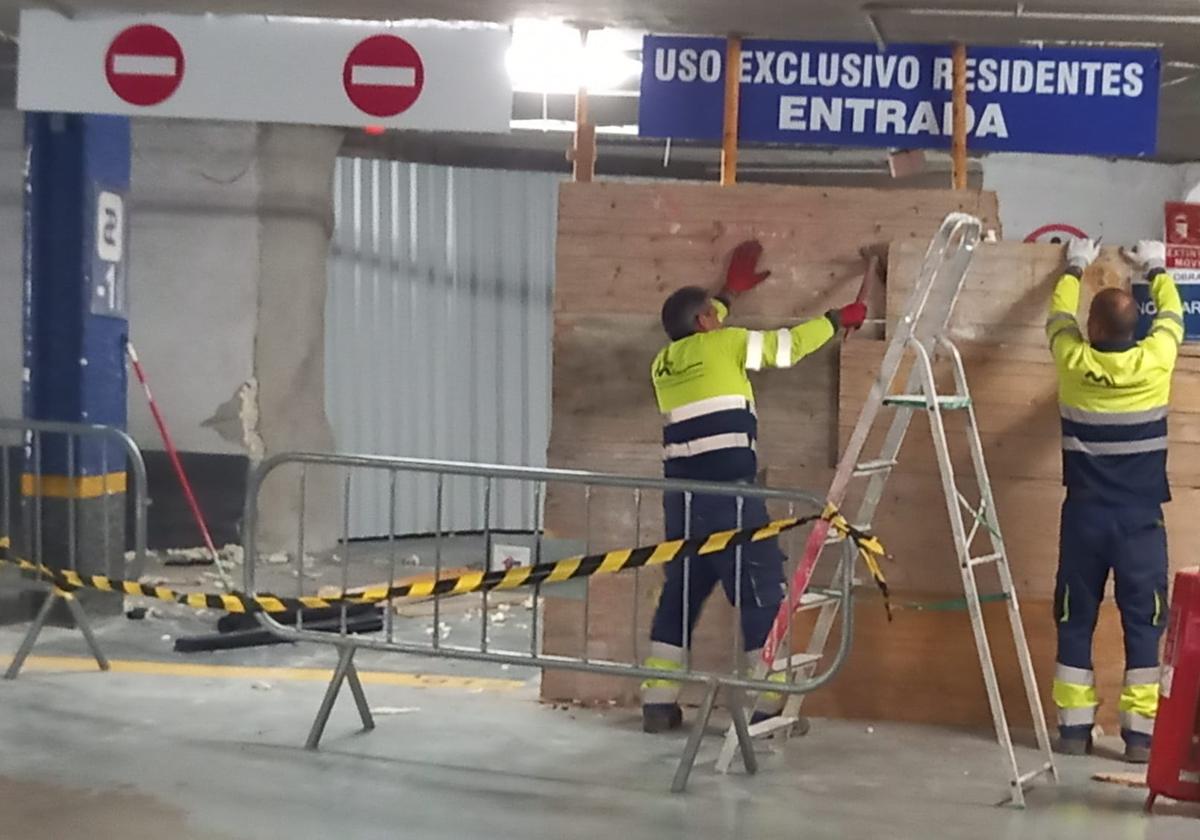 Los propietarios del nuevo edificio de San Clemente ya pueden acceder a sus cocheras