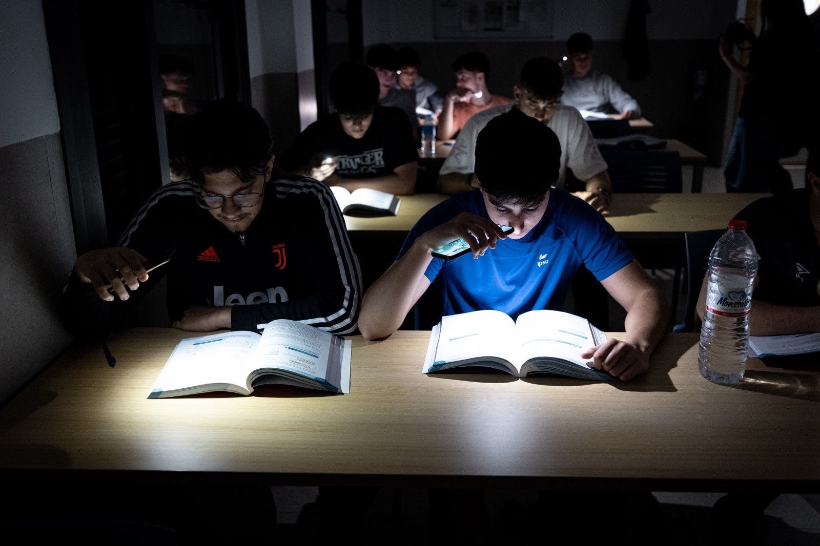 Las imágenes de un apagón histórico en Granada