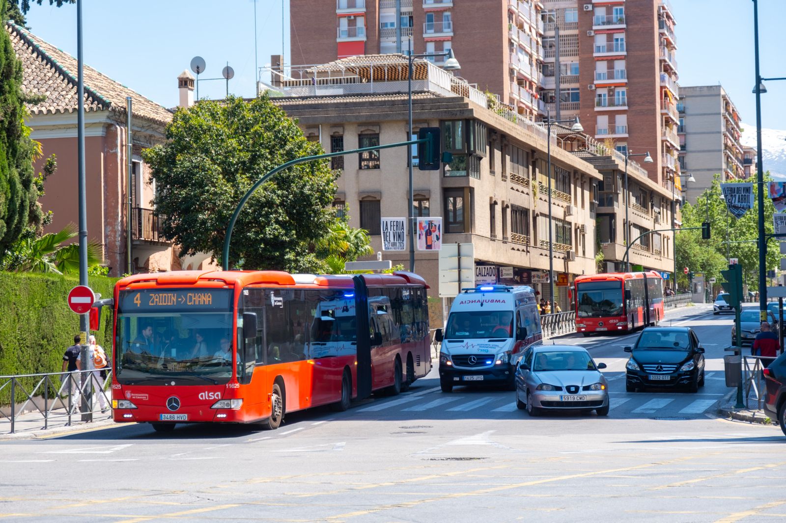 Las imágenes de un apagón histórico en Granada