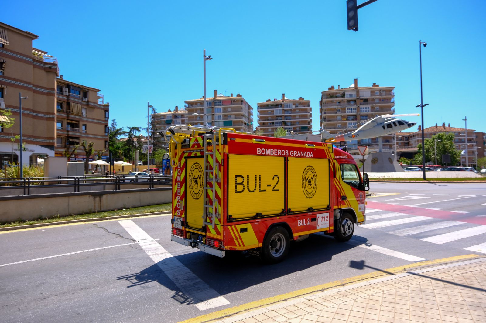 Las imágenes de un apagón histórico en Granada