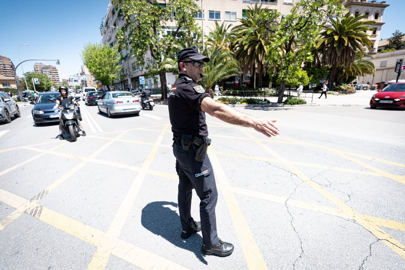 Las imágenes de un apagón histórico en Granada