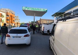 La gasolinera operativa de Úbeda.