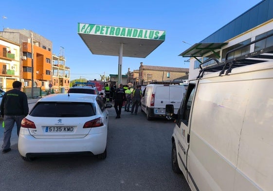 La gasolinera operativa de Úbeda.