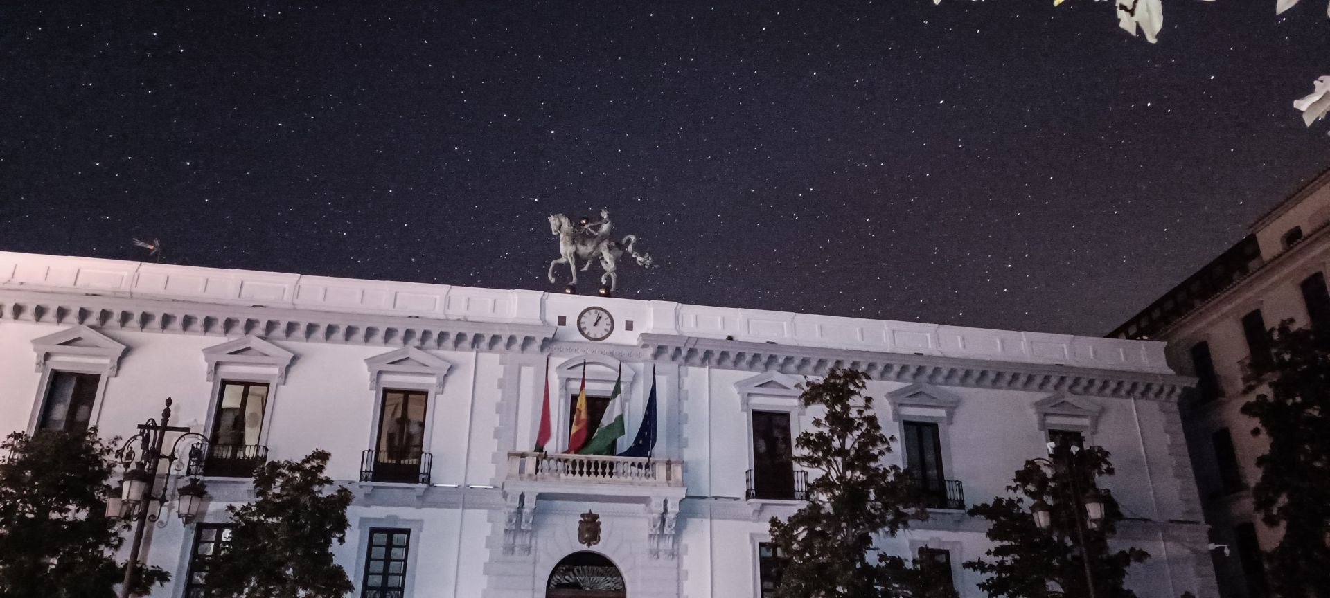 La noche estrellada de Granada