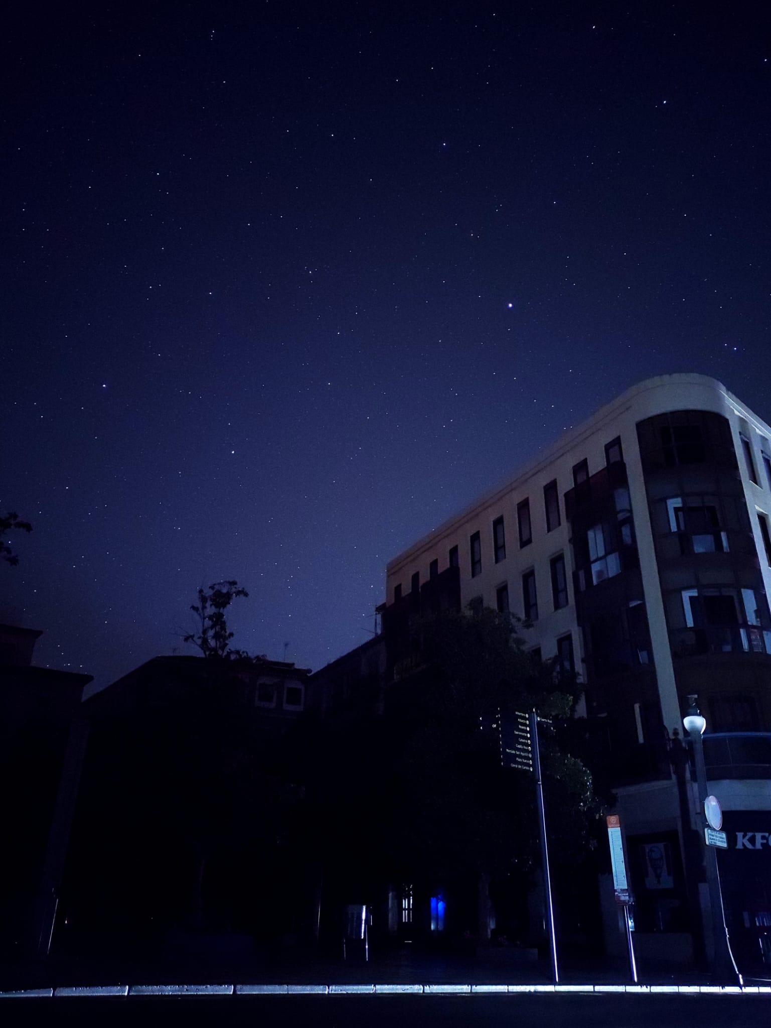 La noche estrellada de Granada