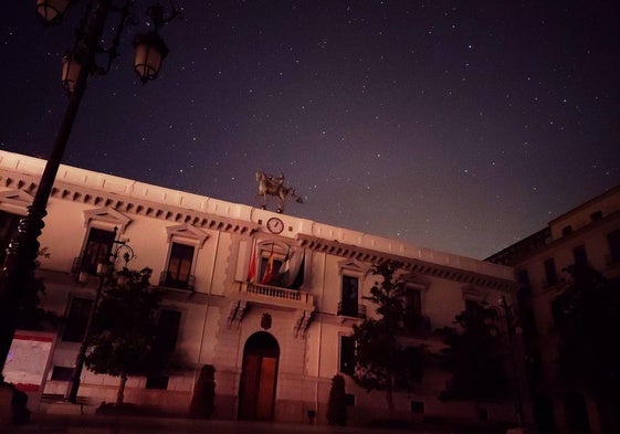 Noche en el Ayuntamiento