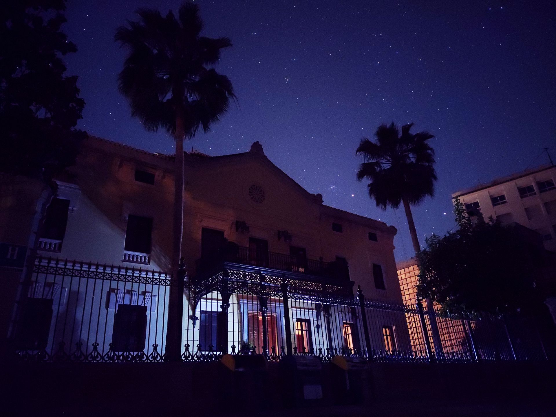 La noche estrellada de Granada