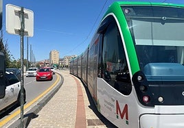 Metro paralizado por el apagón.