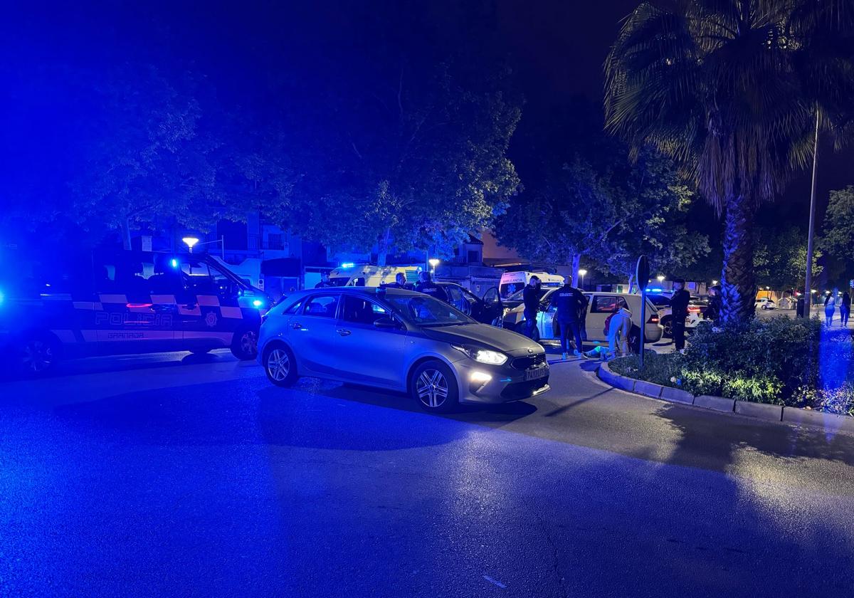Atropella a una persona cuando huía de la policía en Granada
