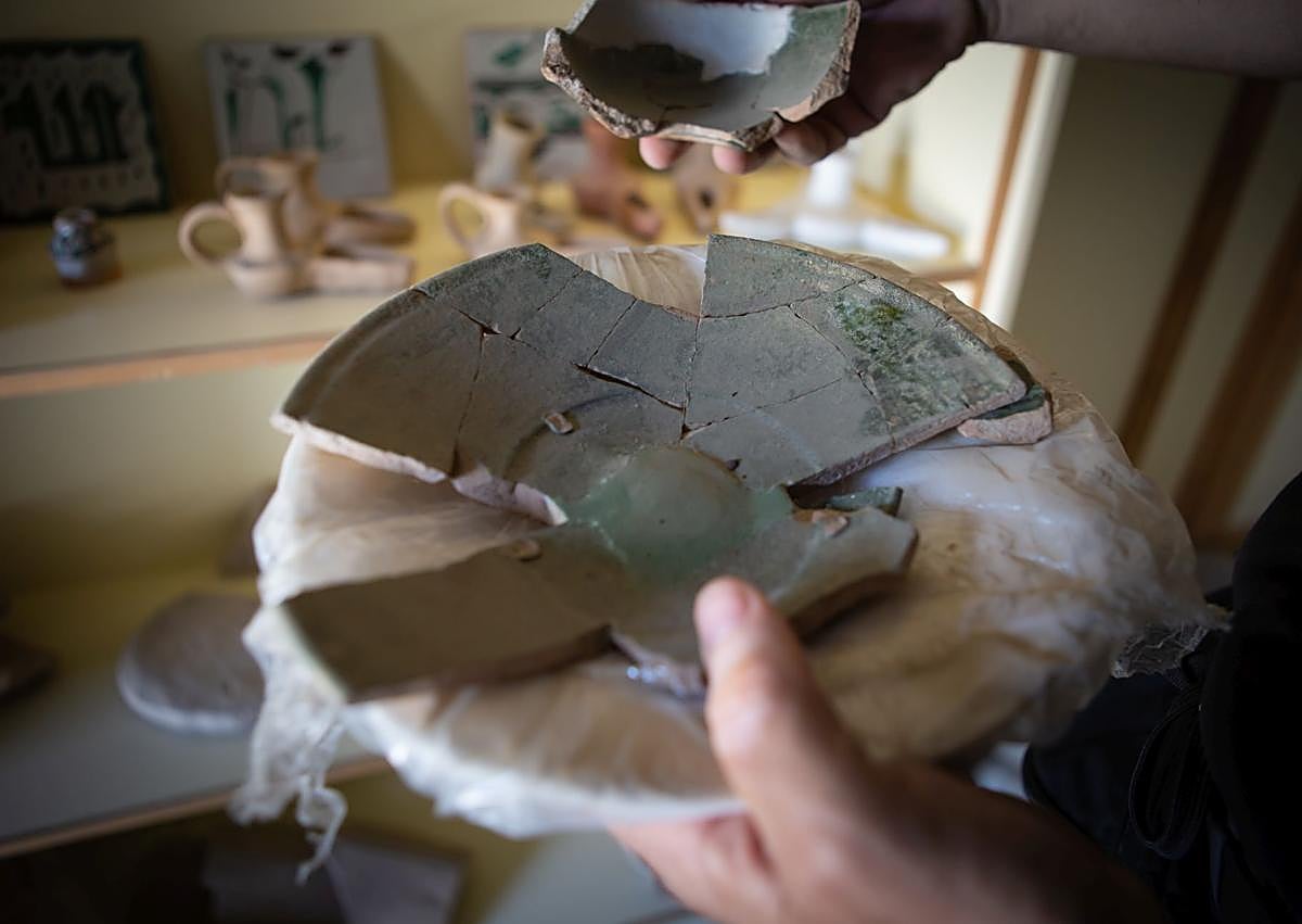 Imagen secundaria 1 - Objetos hallados en Medina Elvira. 