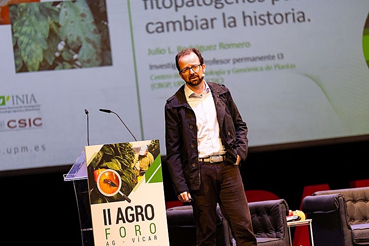El investigador de Biología Vegetal de la Universidad Politécnica de Madrid, Julio Rodríguez.