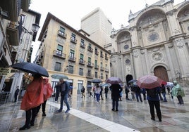 Las zonas en las que puede llover este sábado
