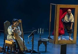 Una escena de la obra representada en el Auditorio Maestro Padilla.