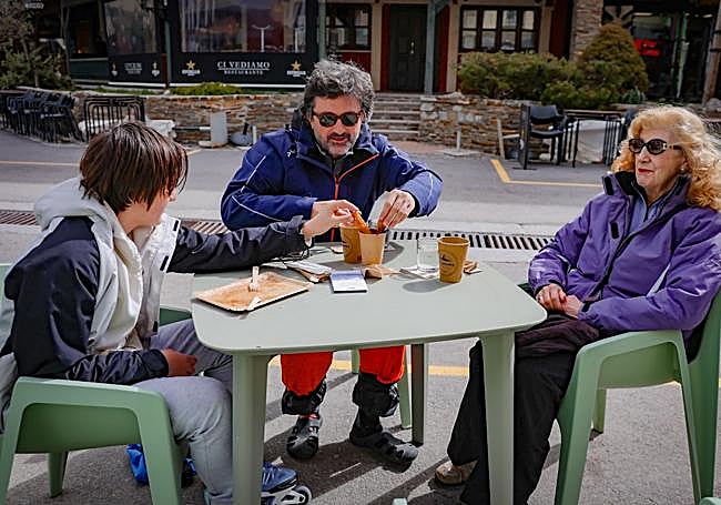 Churros en Pradollano.