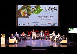 El periodista David Baños fue el encargado de moderar la mesa redonda del II Agroforo AG.