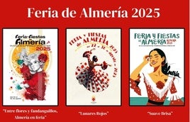 Ya se conocen los finalistas al cartel oficial de la Feria de Almería 2025