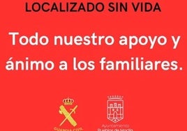 Hallan muerto al joven de 29 años desaparecido este domingo en Moclín