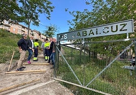 Entrada al IES Jabalcuz.