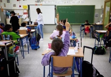 Alumnos en el aula.