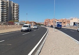 Ya ha abierto al tráfico la autovía del Aeropuerto tras cinco meses cerrada por el soterramiento