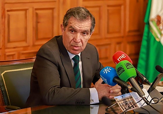 El presidente del Tribunal Superior de Justicia de Andalucía, Ceuta y Melilla (TSJA), Lorenzo del Río.