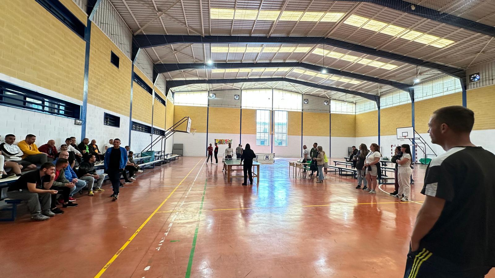 Tenis de mesa en la cárcel de Albolote