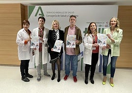 Rosario Dueñas, José Antonio López, María Espejo, Santi Rodríguez, María Belén Martínez y Juany Martínez de la Hoz.